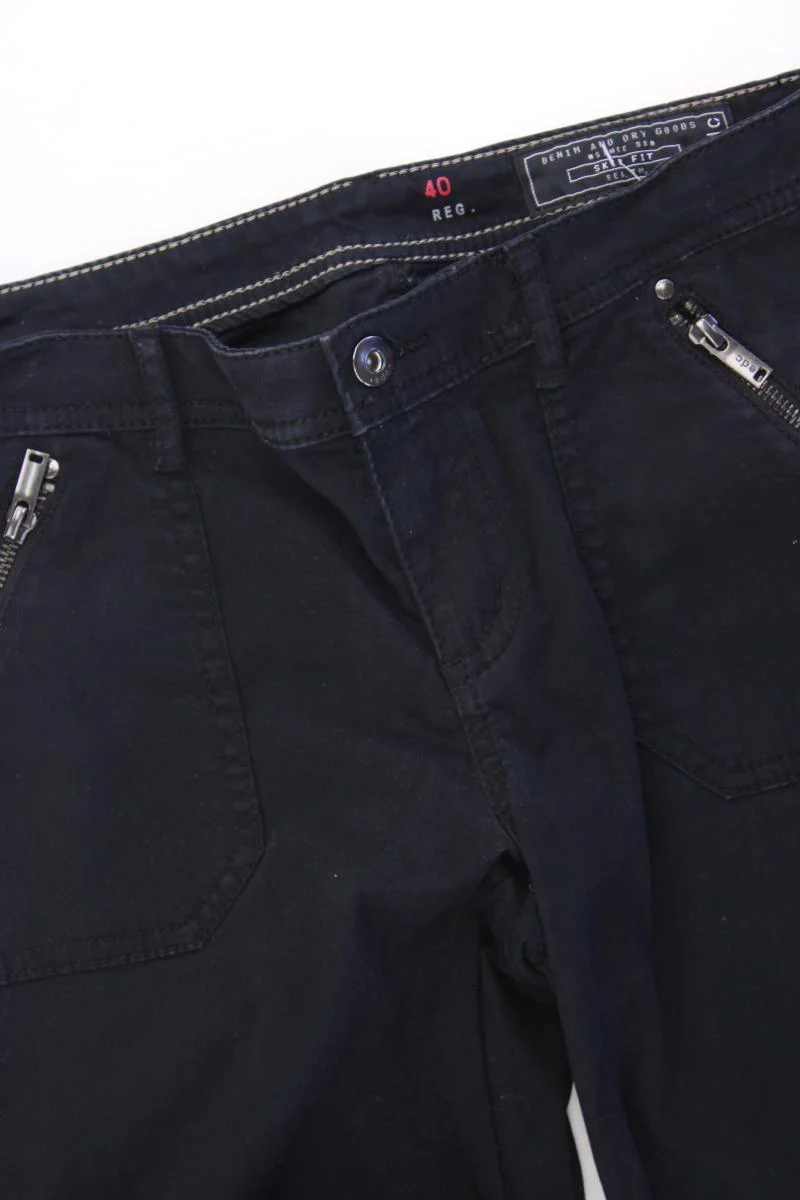 edc by Esprit Hose Gr. 40 schwarz aus Baumwolle - Image 2