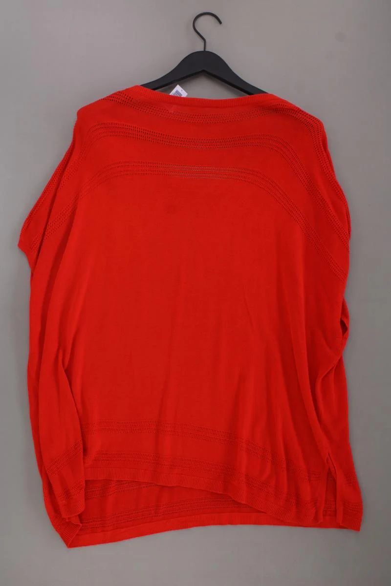 s.Oliver Poncho Gr. OneSize neuwertig orange aus Viskose - Image 3