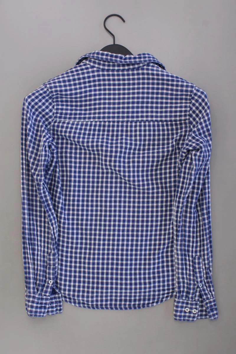 LTB Karobluse Gr. XS kariert Langarm blau - Image 3