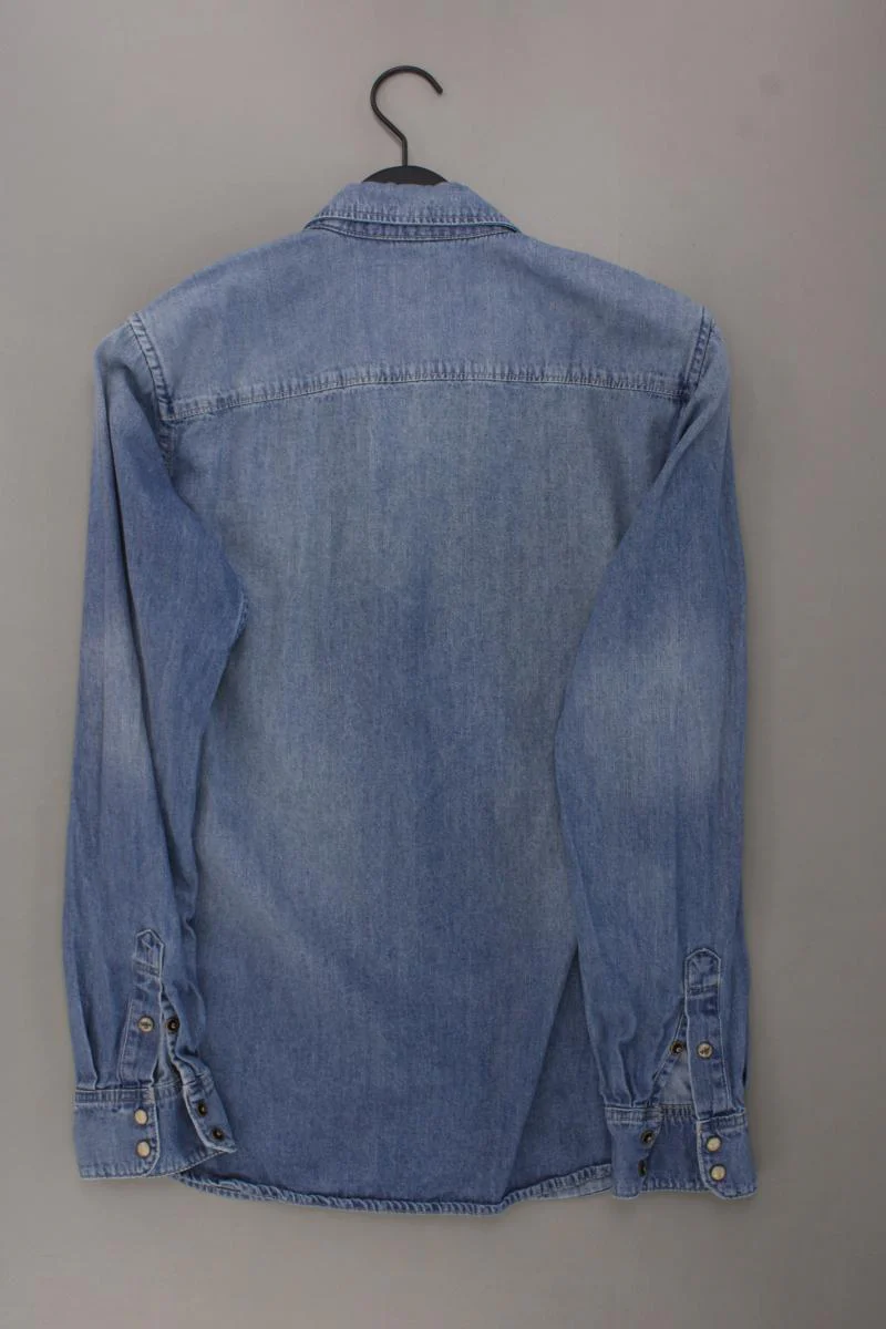 Jack & Jones Jeanshemd für Herren Gr. M Langarm blau aus Baumwolle - Image 3