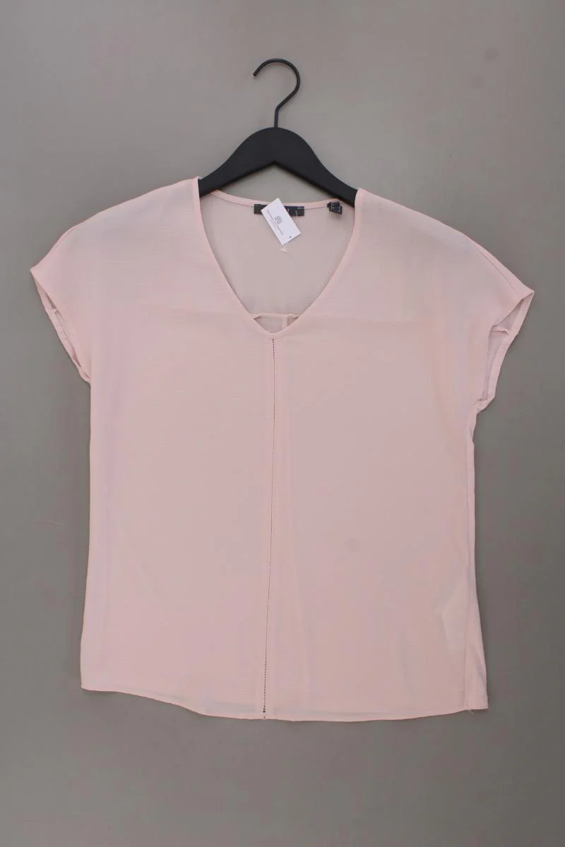 Esprit Kurzarmbluse Gr. S rosa aus Polyester