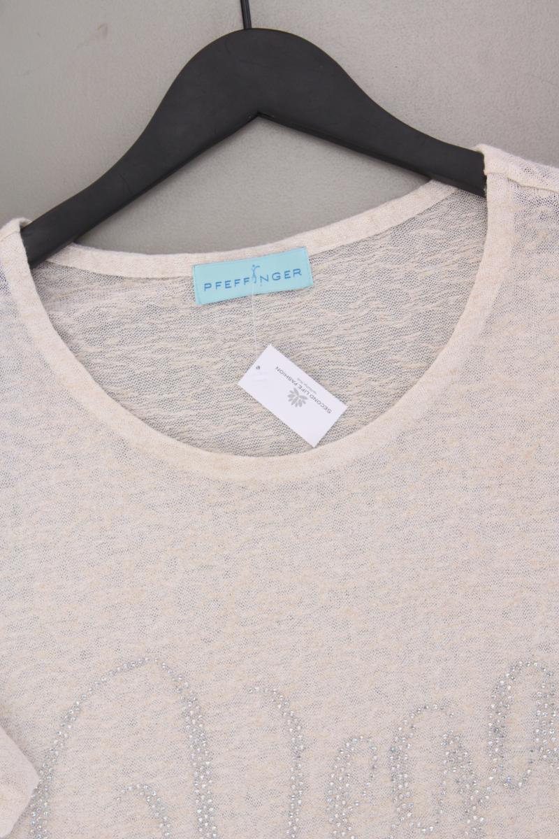 Pfeffinger T-Shirt Gr. 40 Kurzarm creme - Image 2