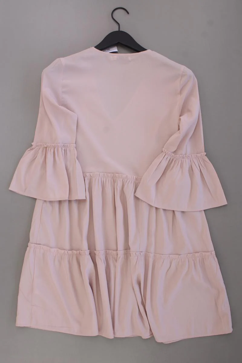 NA-KD Midikleid Gr. 36 Trompetenärmel rosa aus Polyester - Image 3
