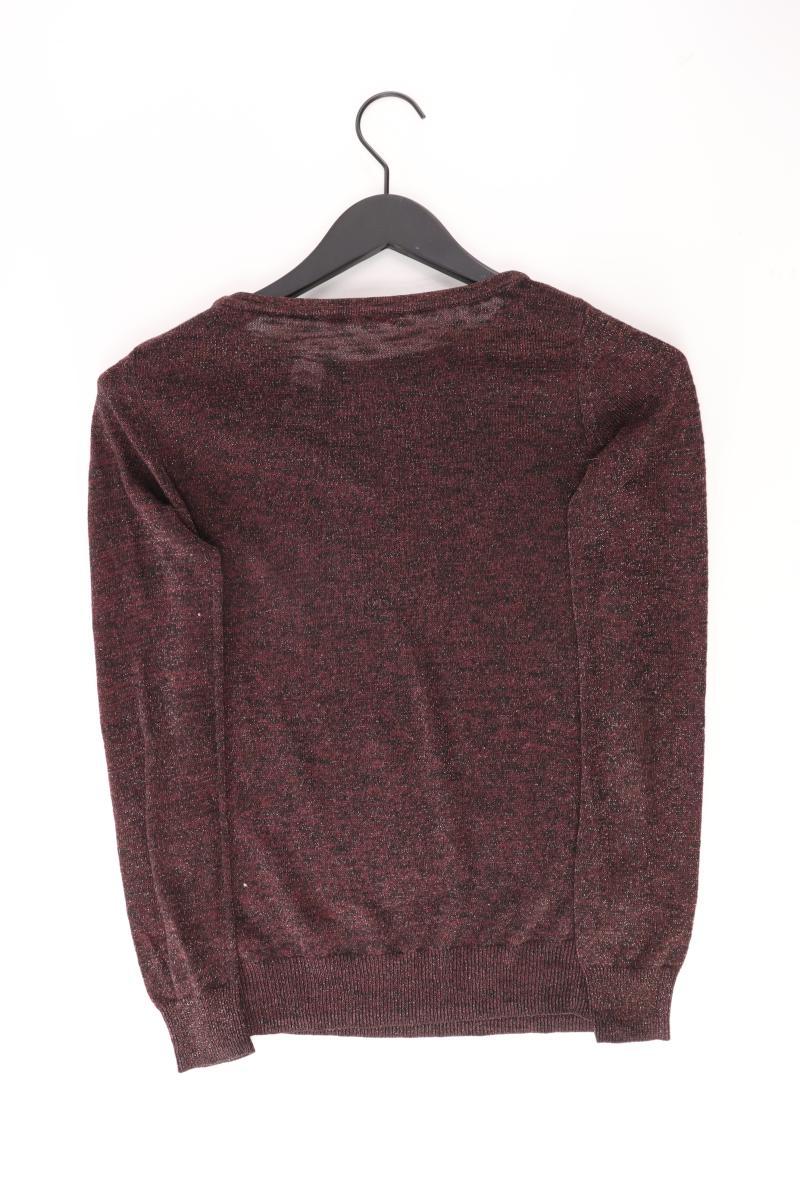 edc by Esprit Feinstrickpullover mit Glitzer Gr. S Langarm lila aus Viskose - Image 2