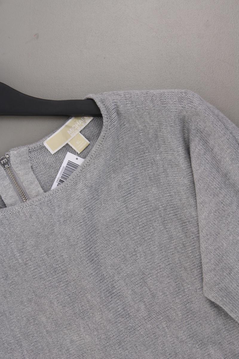Michael Kors Feinstrickpullover Gr. XL neuwertig grau aus Baumwolle - Image 2