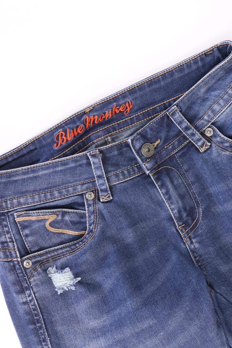 Blue Monkey Skinny Jeans Gr. W27 blau aus Baumwolle - Image 3