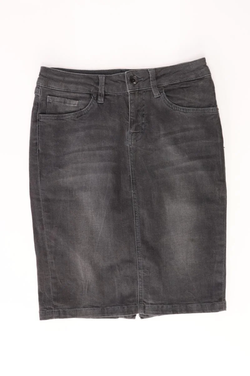 Soccx Jeansrock Gr. 36 grau aus Baumwolle