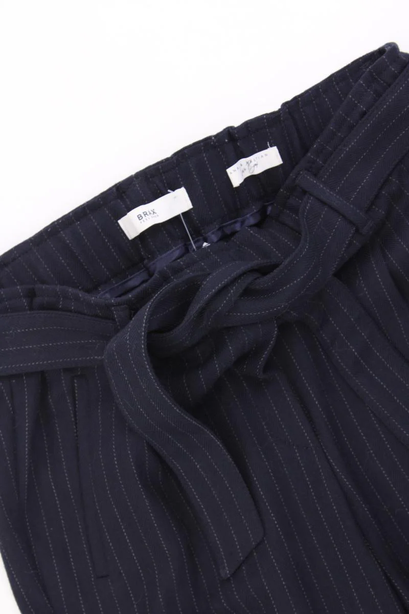 Brax Stoffhose Gr. 38 gestreift blau - Image 2