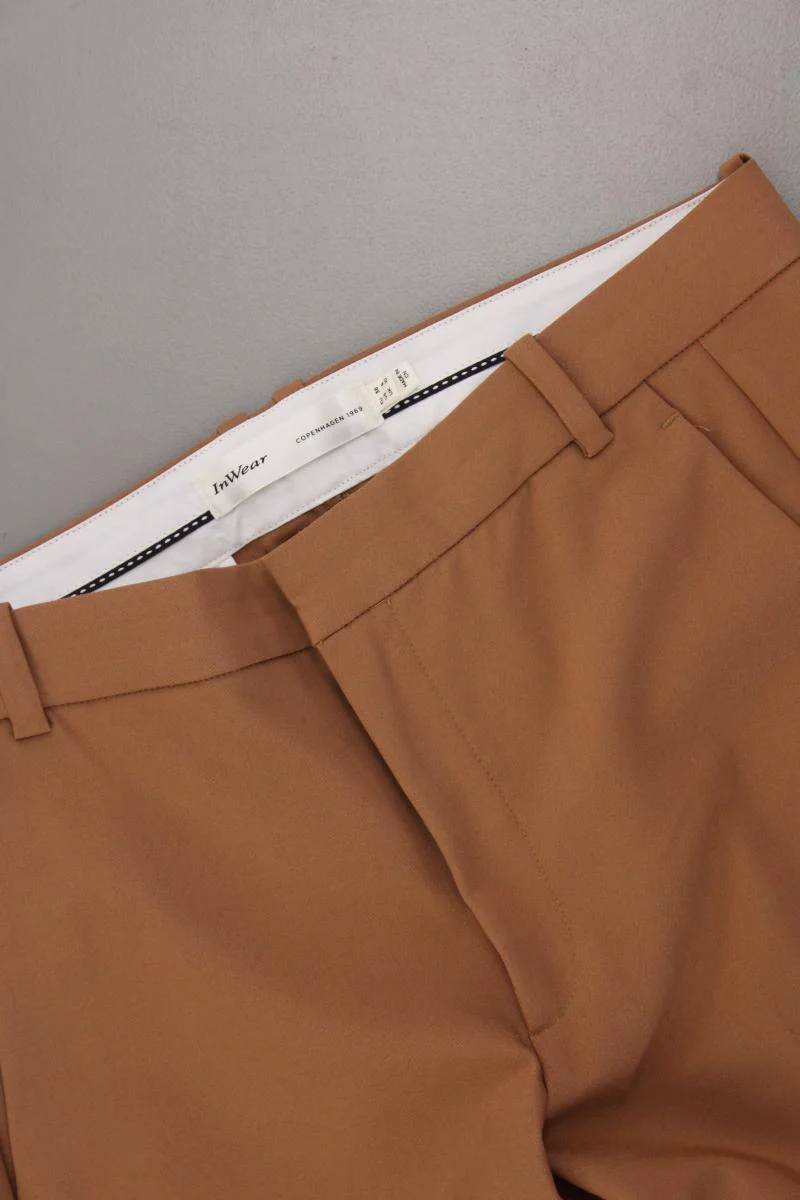 Inwear Hose Gr. 36 neuwertig braun aus Baumwolle - Image 2