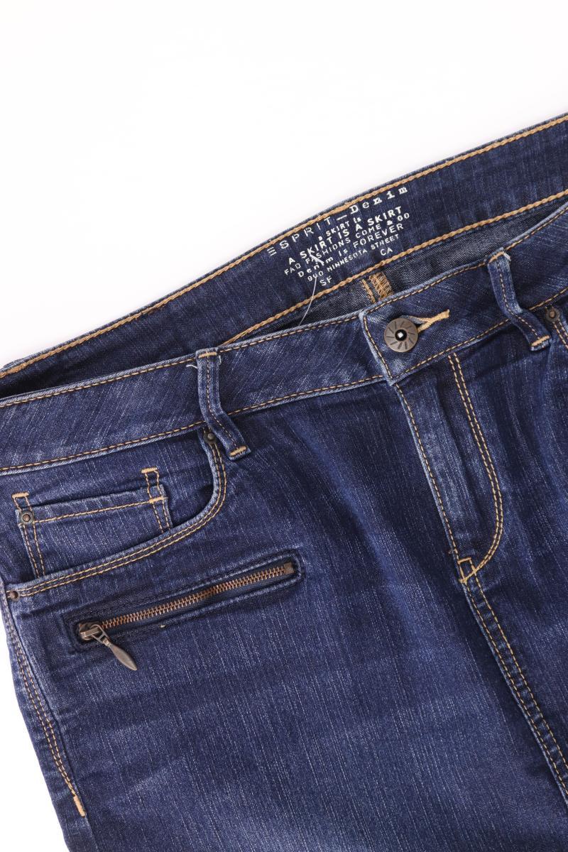 Esprit Jeansrock Gr. W28 blau aus Baumwolle - Image 3