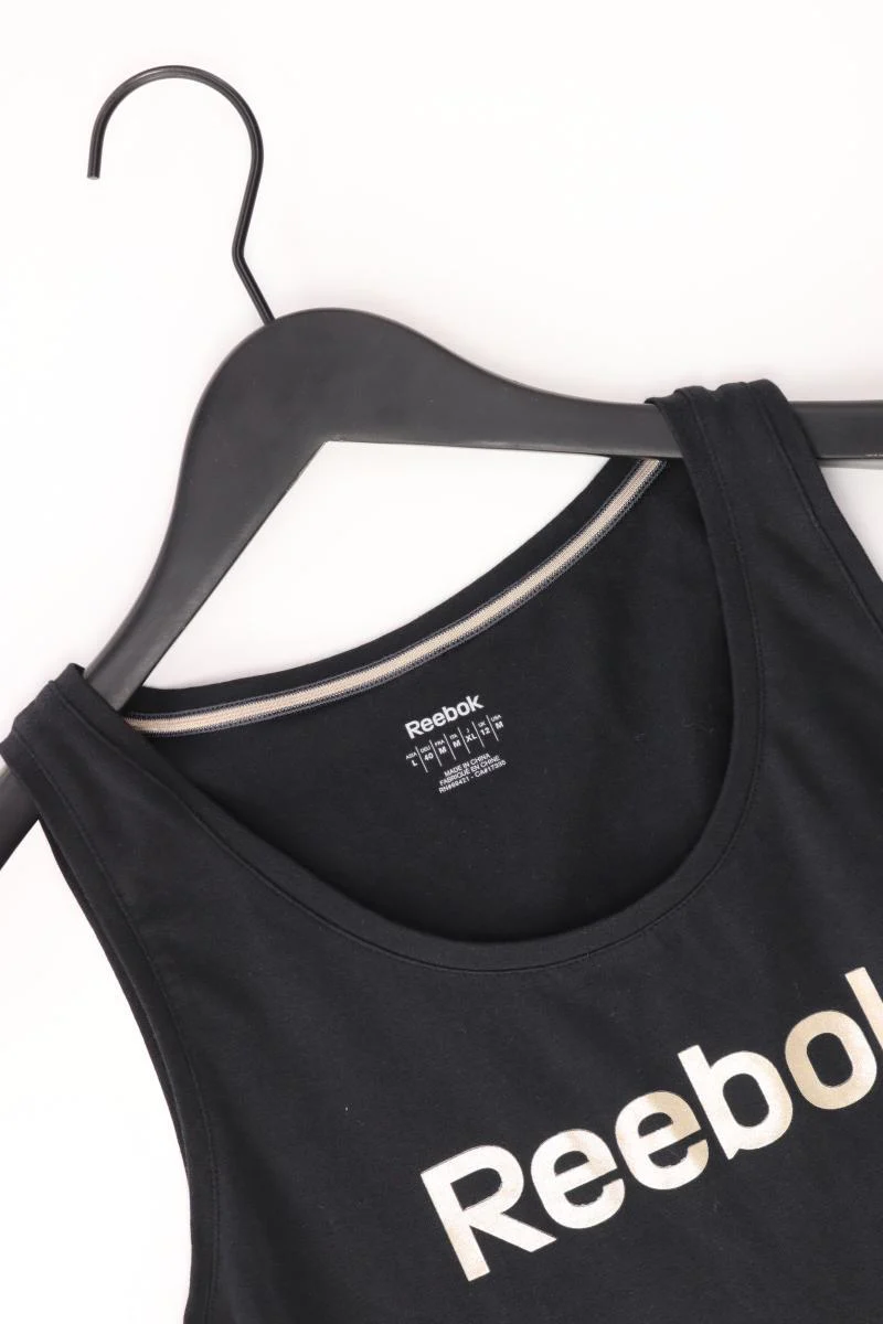 Reebok Sporttop Gr. 40 schwarz aus Baumwolle - Image 3