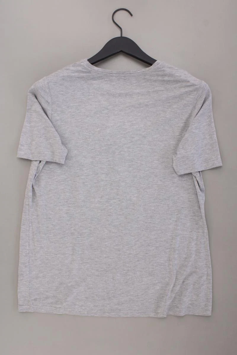 Pure Feeling Shirt Gr. 40 neuwertig Kurzarm mit Pailletten grau aus Viskose - Image 3