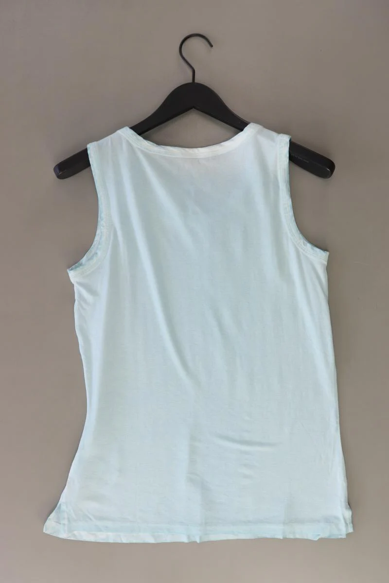 Biba Trägertop Gr. 34 neu mit Etikett mit Glitzer blau aus Viskose - Image 2