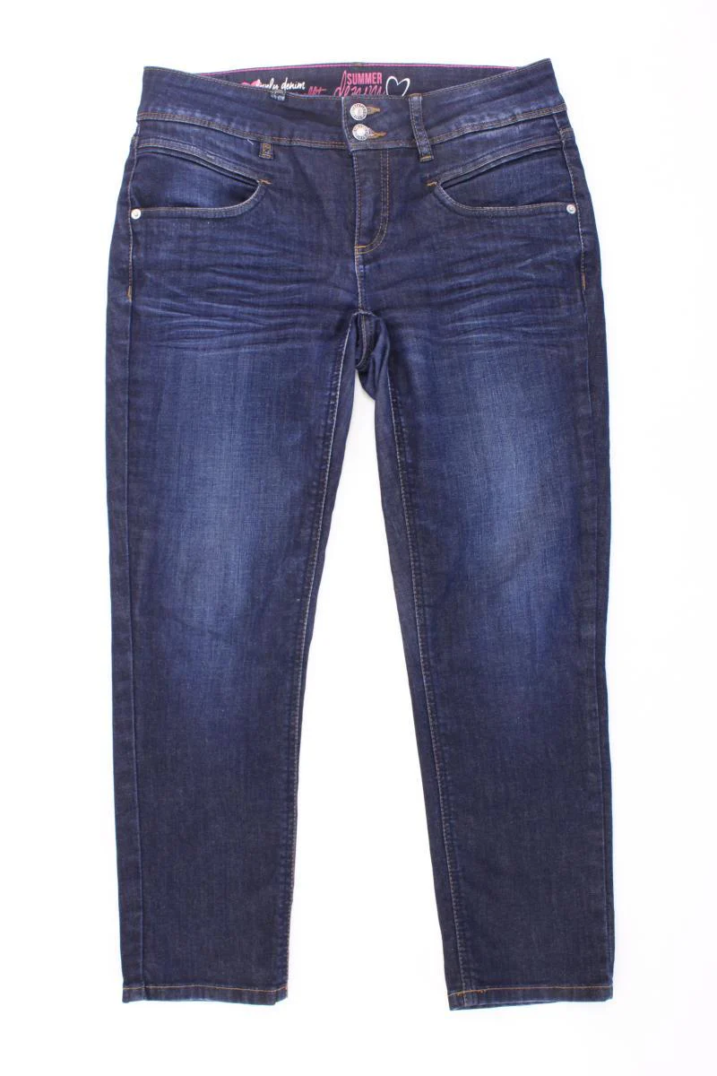 Street One Regular Jeans Gr. W27/L26 blau aus Baumwolle