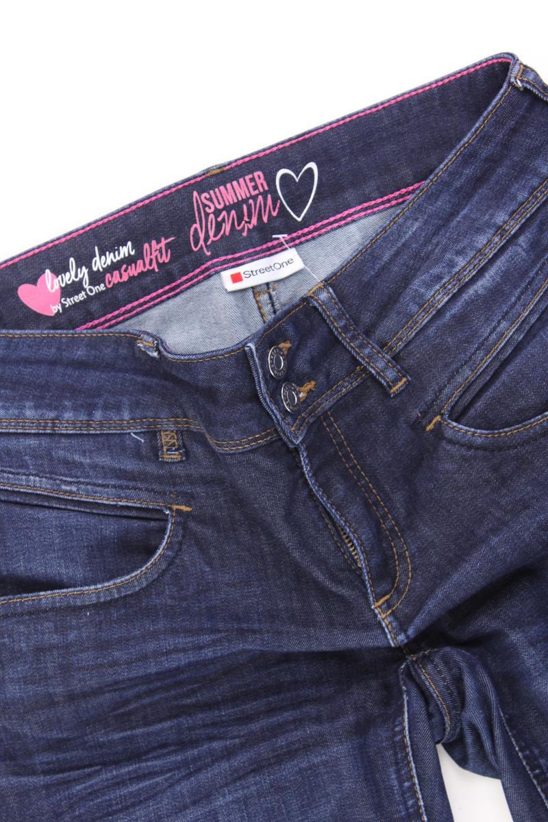 Street One Regular Jeans Gr. W27/L26 blau aus Baumwolle - Image 2