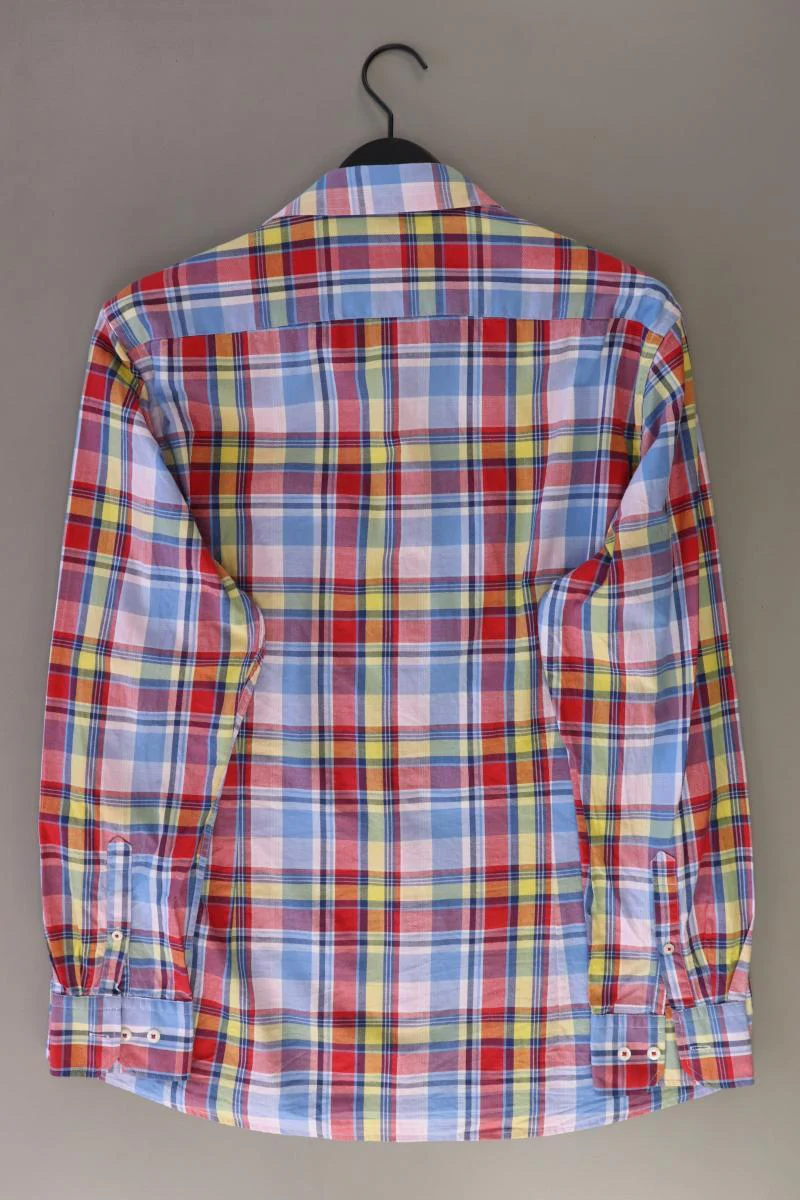 Bugatti Karohemd für Herren Gr. XL kariert Langarm mehrfarbig aus Baumwolle - Image 2