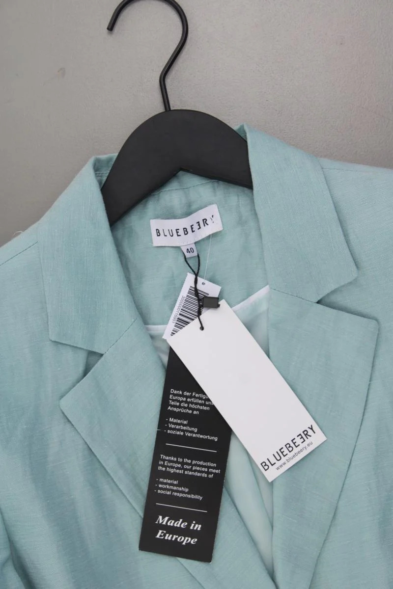 Bluebeery Leinenblazer Gr. 40 neu mit Etikett blau - Image 2