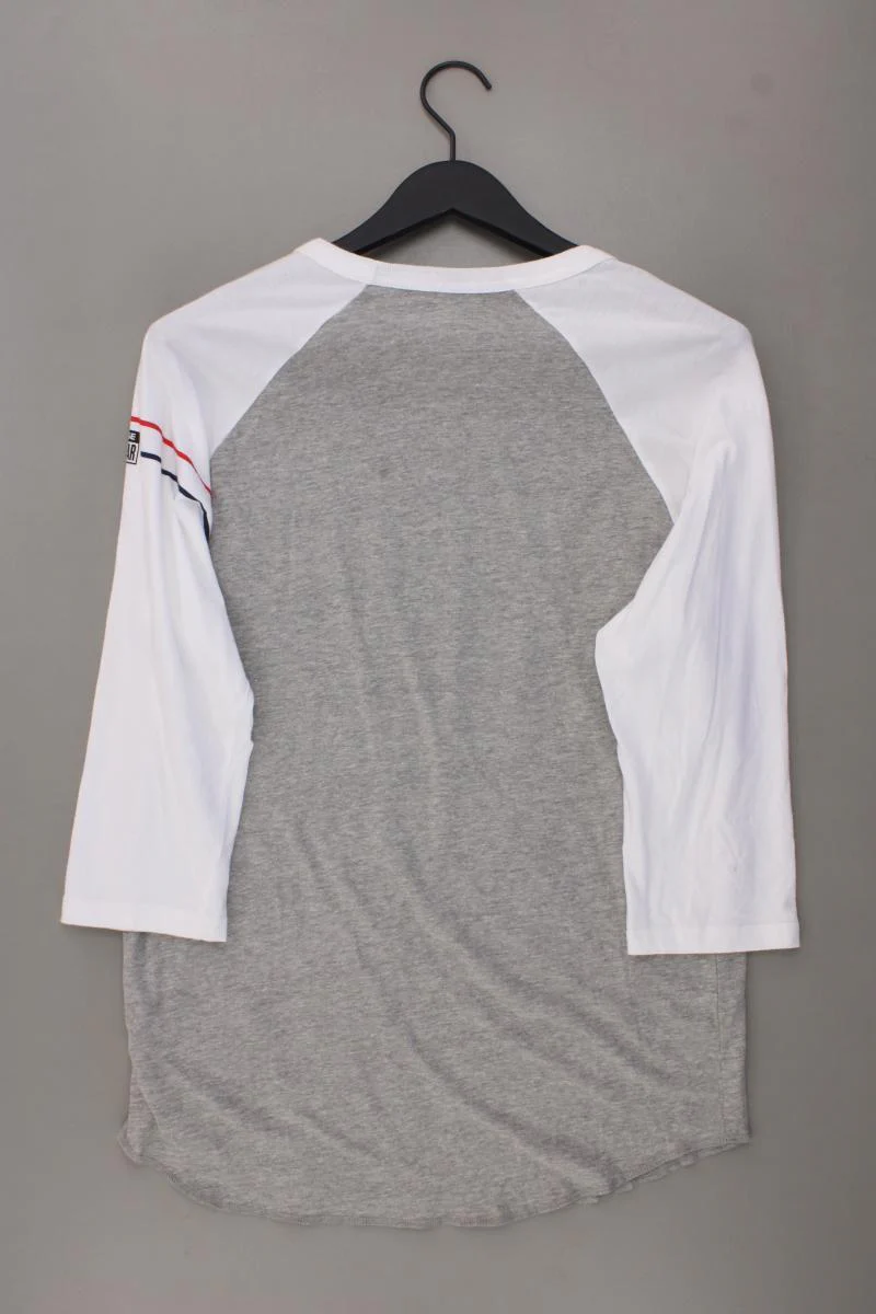 Converse Classic T-Shirt für Herren Gr. M 3/4 Ärmel grau aus Baumwolle - Image 3