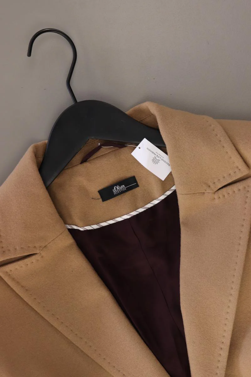 s.Oliver Selection Wollblazer Gr. 38 braun - Image 3