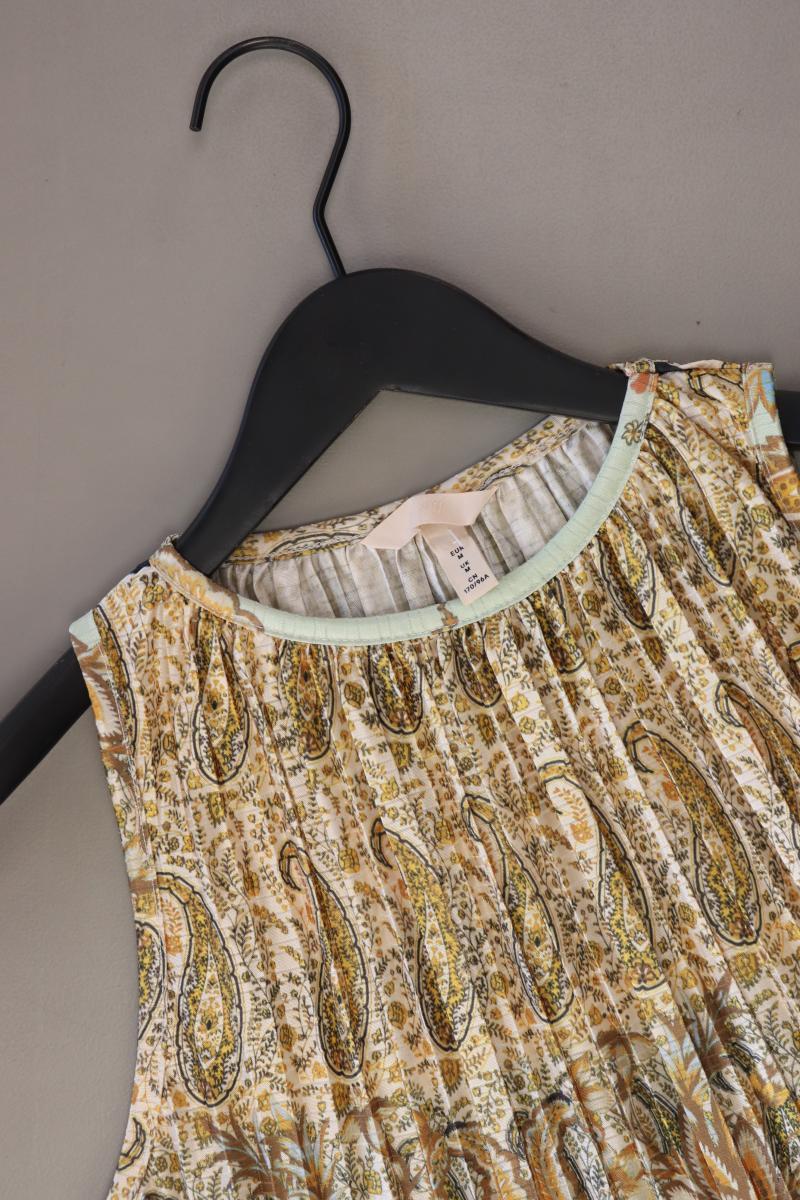 H&M Bluse Gr. M Ärmellos mehrfarbig aus Polyester - Image 3