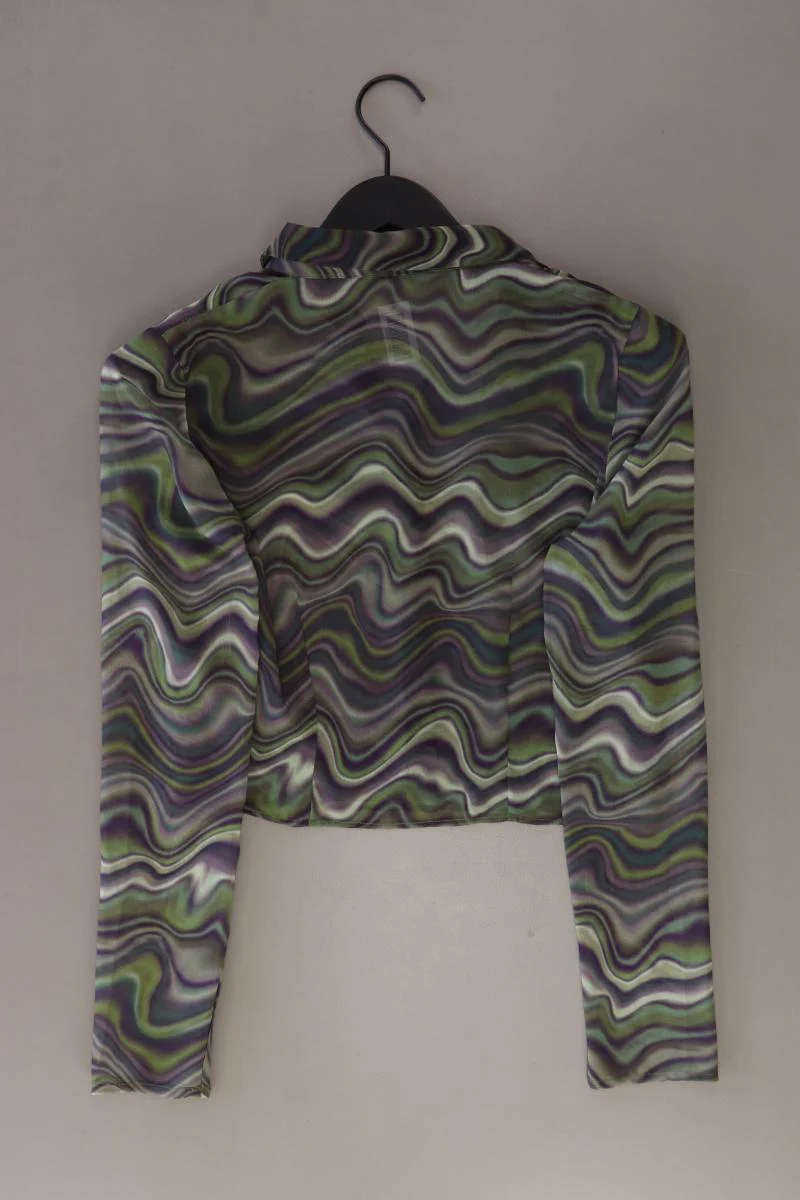 Pull&Bear Langarmbluse Gr. M grün aus Polyester - Image 2
