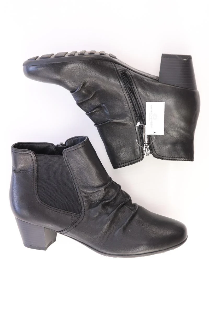 medicus Stiefeletten Gr. 38,5 schwarz aus Leder - Image 2