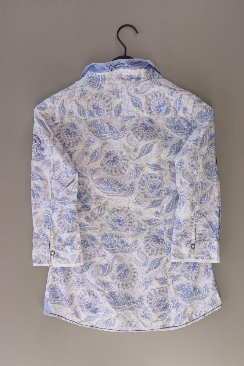Soccx Langarmbluse Gr. 36 mit Paisleymuster blau aus Baumwolle - Image 2