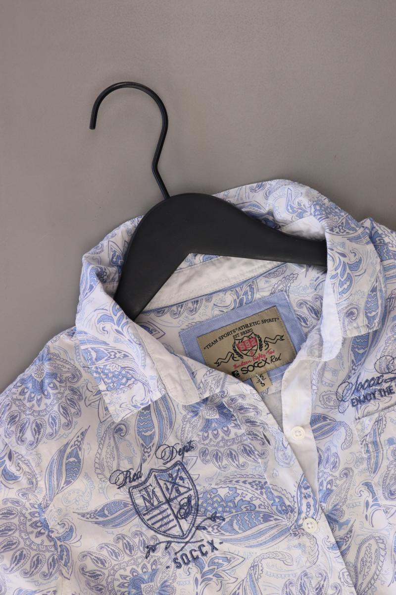 Soccx Langarmbluse Gr. 36 mit Paisleymuster blau aus Baumwolle - Image 3