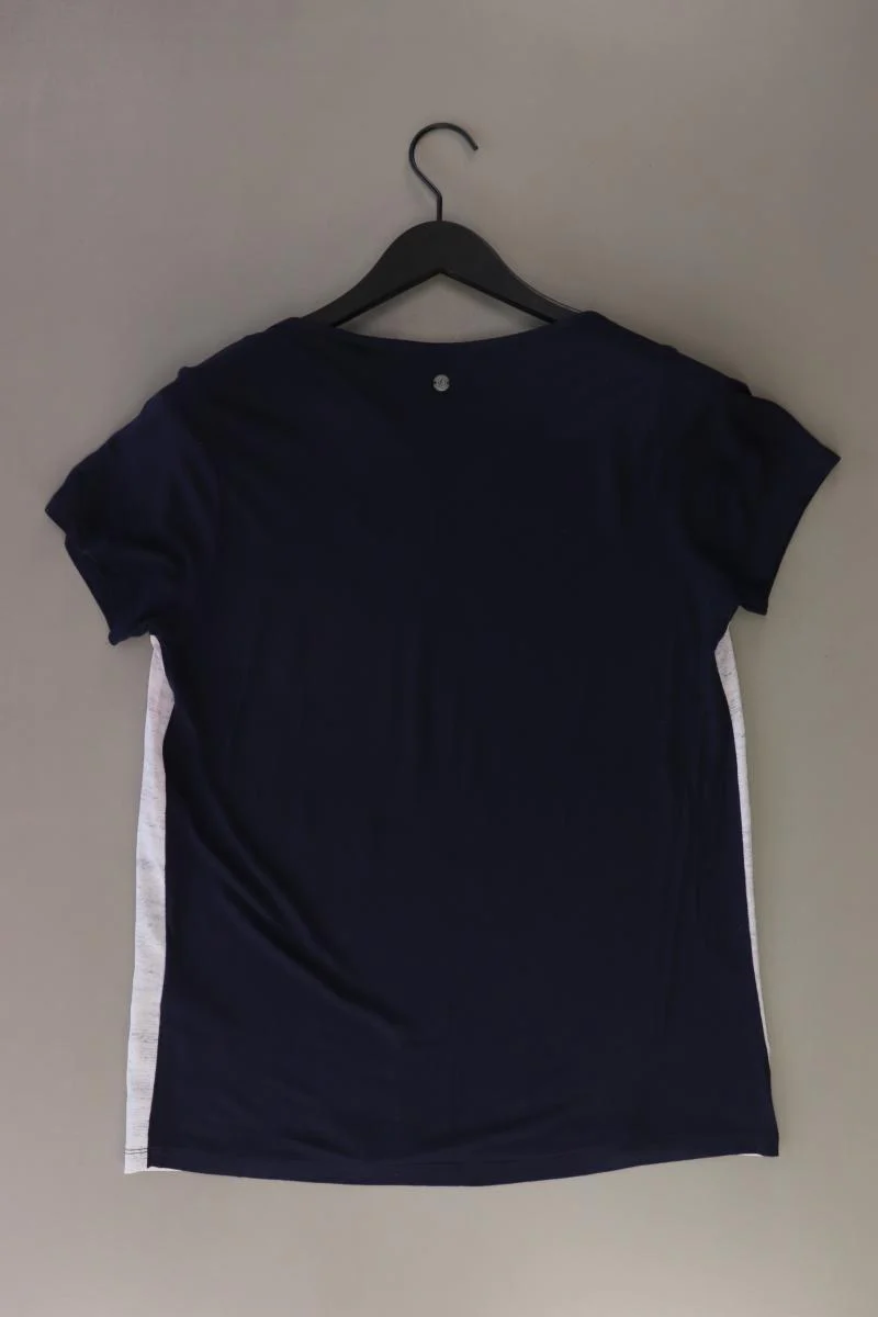 s.Oliver Printshirt Gr. 42 Kurzarm blau aus Polyester - Image 2