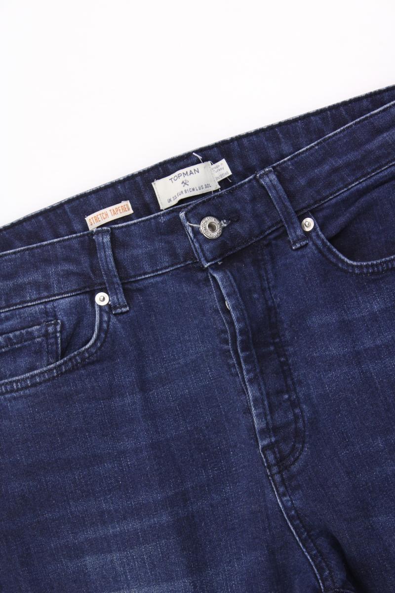 Topman Skinny Jeans für Herren Gr. W32 blau aus Baumwolle - Image 2