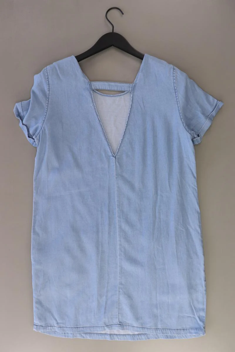 Vila Kurzarmkleid Gr. 40 blau aus Lyocell - Image 2