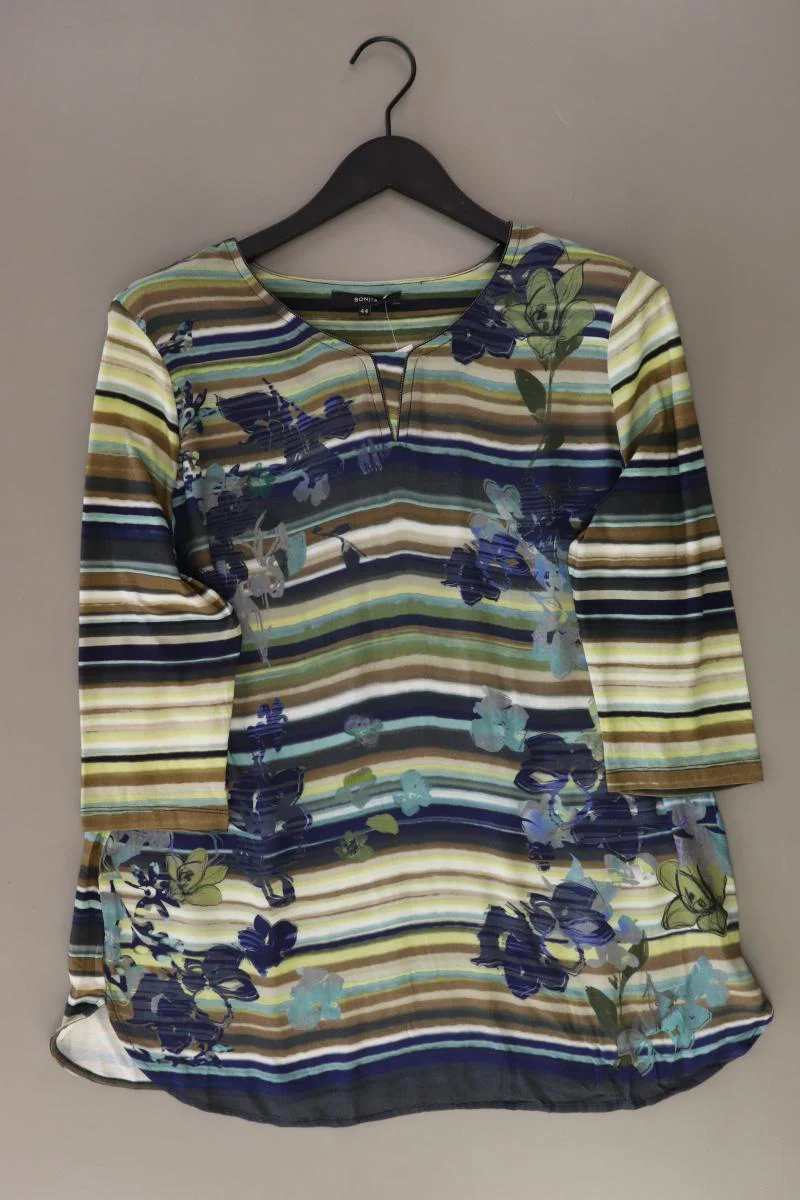 Bonita Regular Bluse Gr. 44 3/4 Ärmel grün aus Polyester
