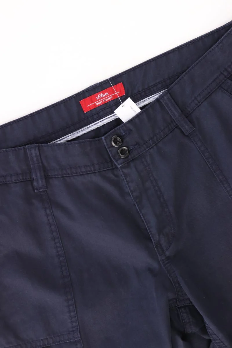 s.Oliver Hose Gr. 38 blau aus Baumwolle - Image 3