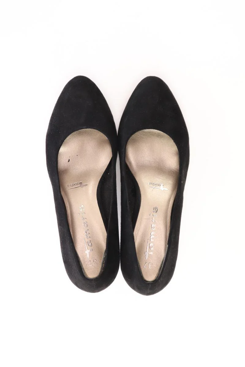 Tamaris Pumps Gr. 37 schwarz aus Leder - Image 3