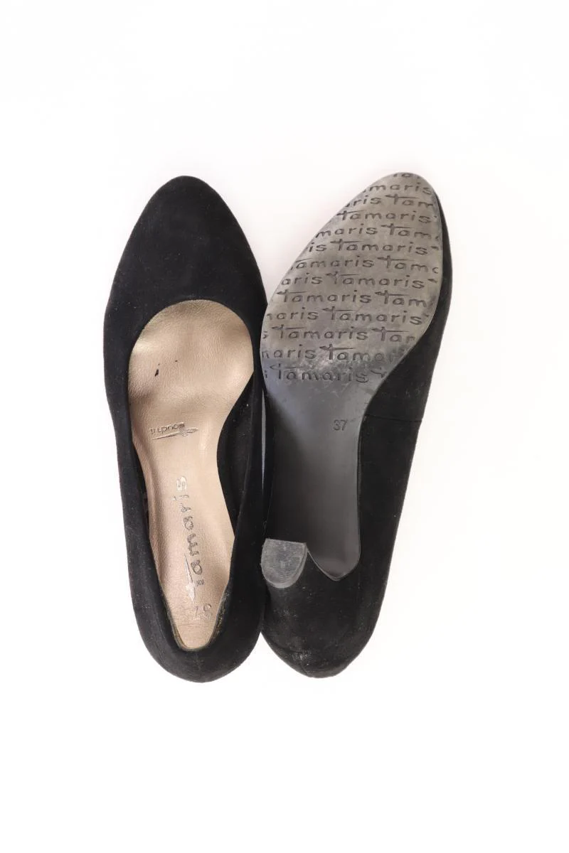 Tamaris Pumps Gr. 37 schwarz aus Leder - Image 4
