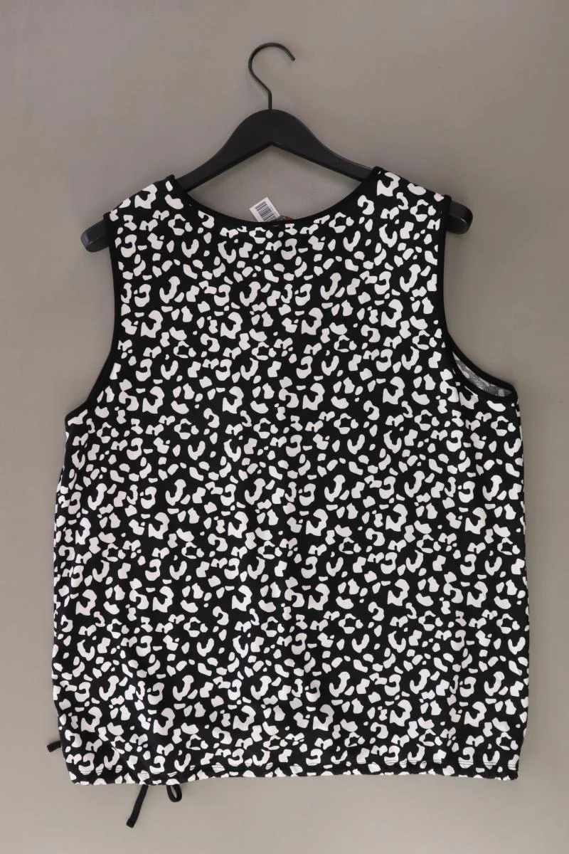 Street One Ärmellose Bluse Gr. 44 mit Tierdruck schwarz aus Viskose - Image 2