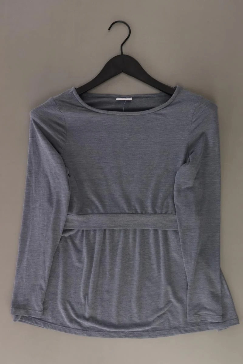Mama Licious Longsleeve-Shirt Gr. S Langarm blau aus Polyester