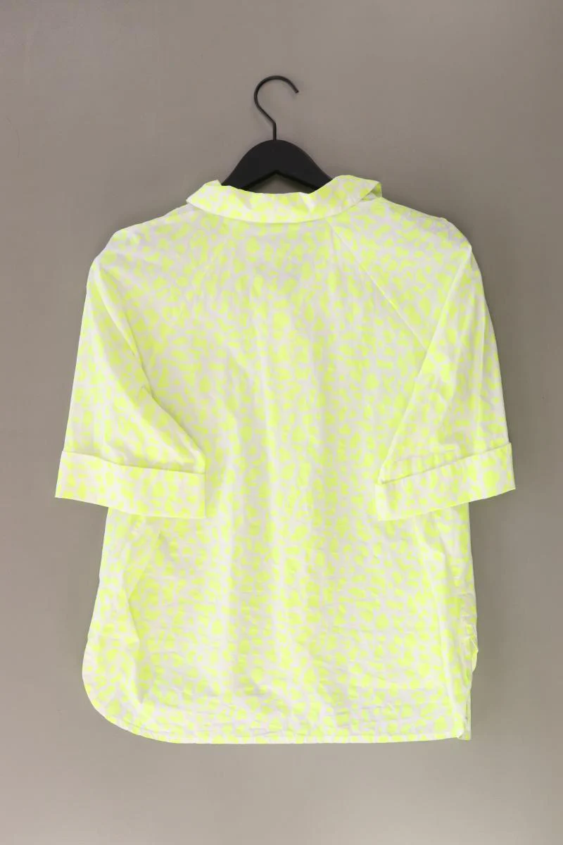 edc by Esprit Kurzarmbluse Gr. M mit Tierdruck gelb aus Baumwolle - Image 2