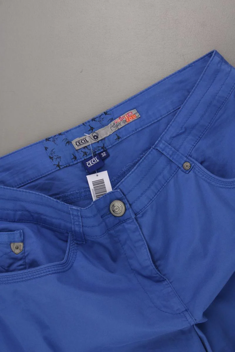 Cecil Hose Gr. W32 blau aus Baumwolle - Image 2