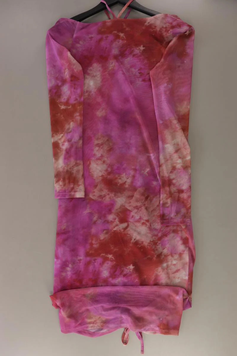 & other stories Langarmkleid Gr. 38 mit Batikmuster neuwertig lila aus Polyester - Image 2