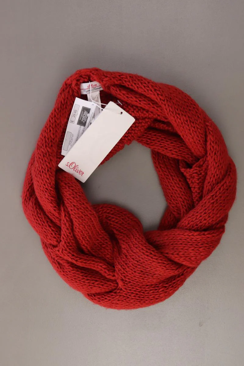s.Oliver Schal neu mit Etikett Neupreis: 29,95€! rot aus Polyacryl