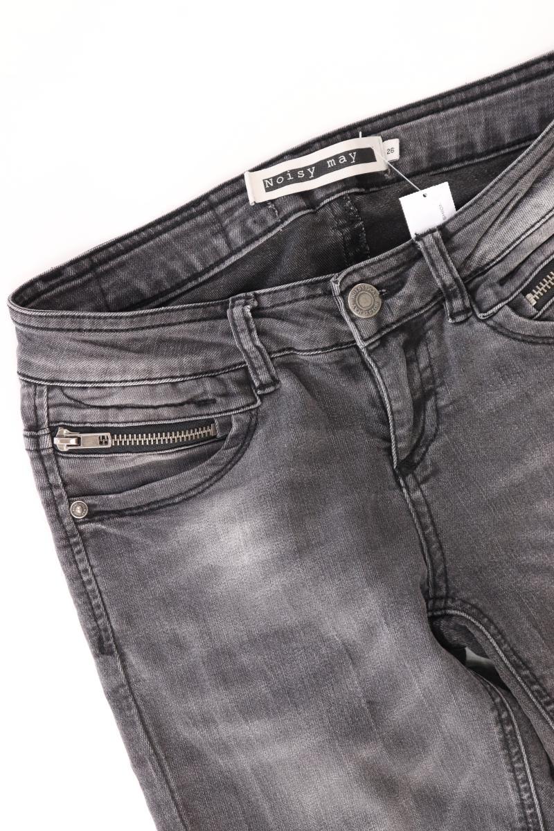 Noisy May Skinny Jeans Gr. W26 grau aus Baumwolle - Image 3