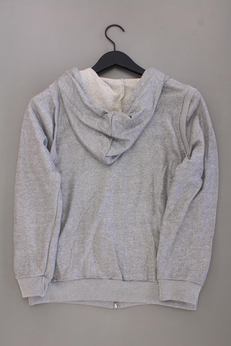 Made in Italy Cardigan Gr. L Langarm silber aus Baumwolle - Image 3