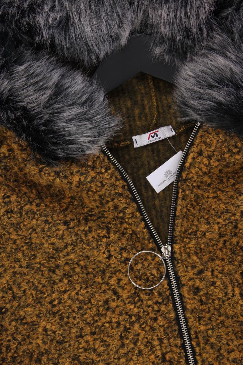 Kapuzenjacke Gr. OneSize neuwertig gelb aus Polyester - Image 2