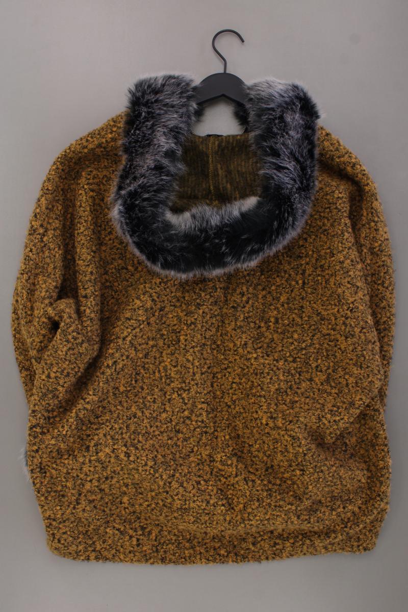 Kapuzenjacke Gr. OneSize neuwertig gelb aus Polyester - Image 3
