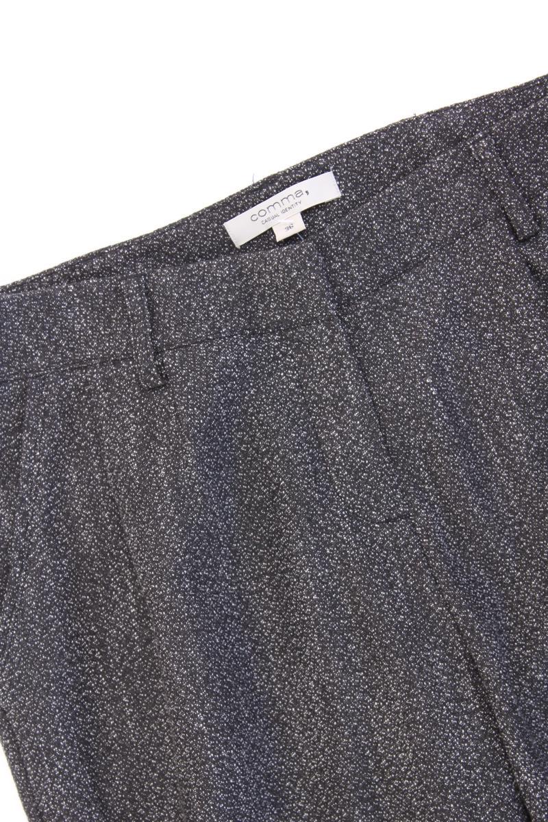 comma, Stoffhose Gr. 36 grau aus Polyester - Image 2