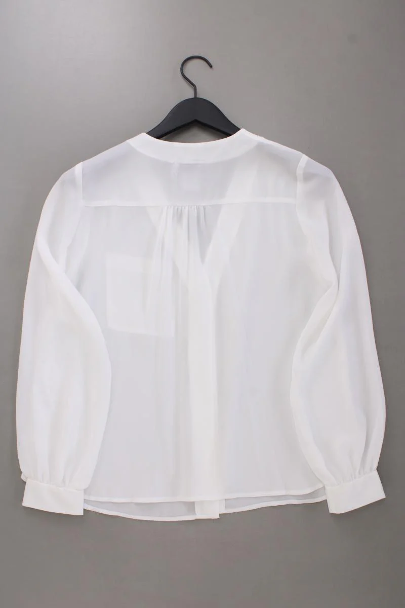 Asos Langarmbluse Gr. 36 neuwertig weiß aus Polyester - Image 4