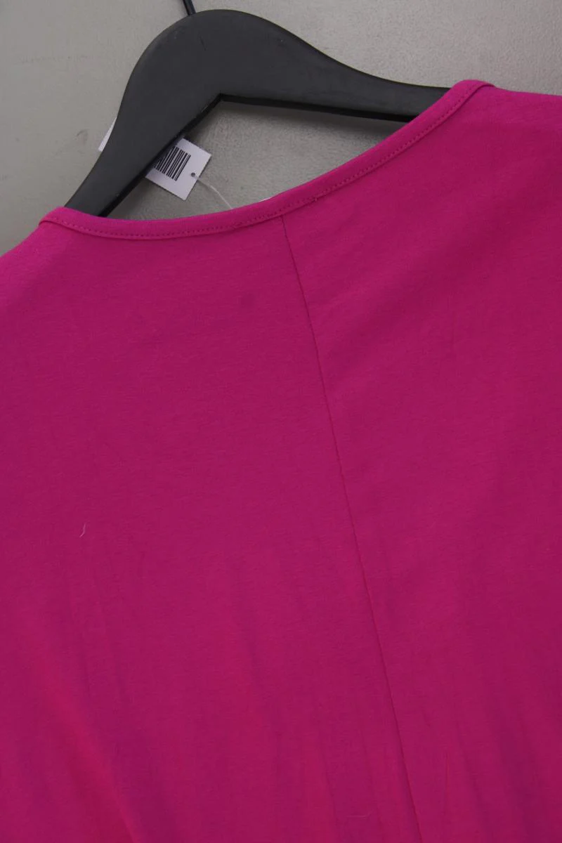 Ulla Popken Longshirt Gr. 46/48 3/4 Ärmel lila aus Viskose - Image 3