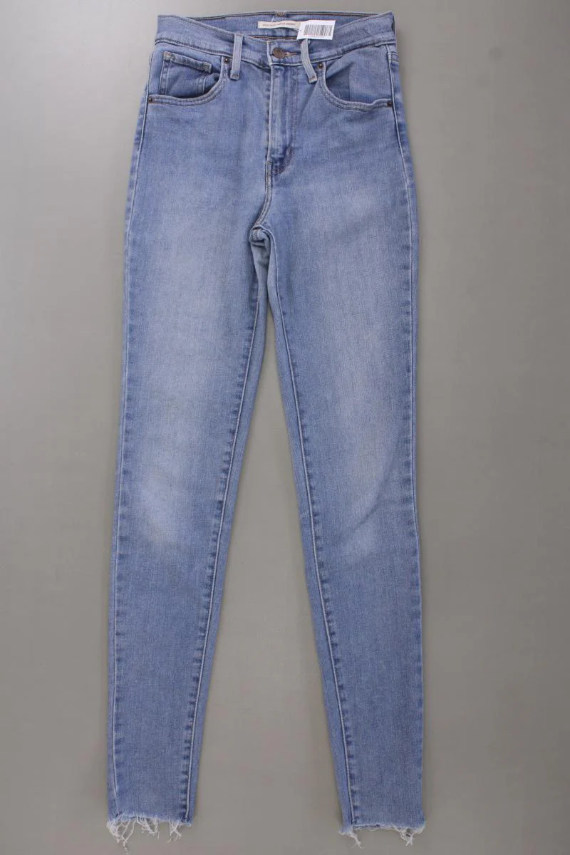 Levi's Skinny Jeans Gr. W25/L32 blau aus Baumwolle