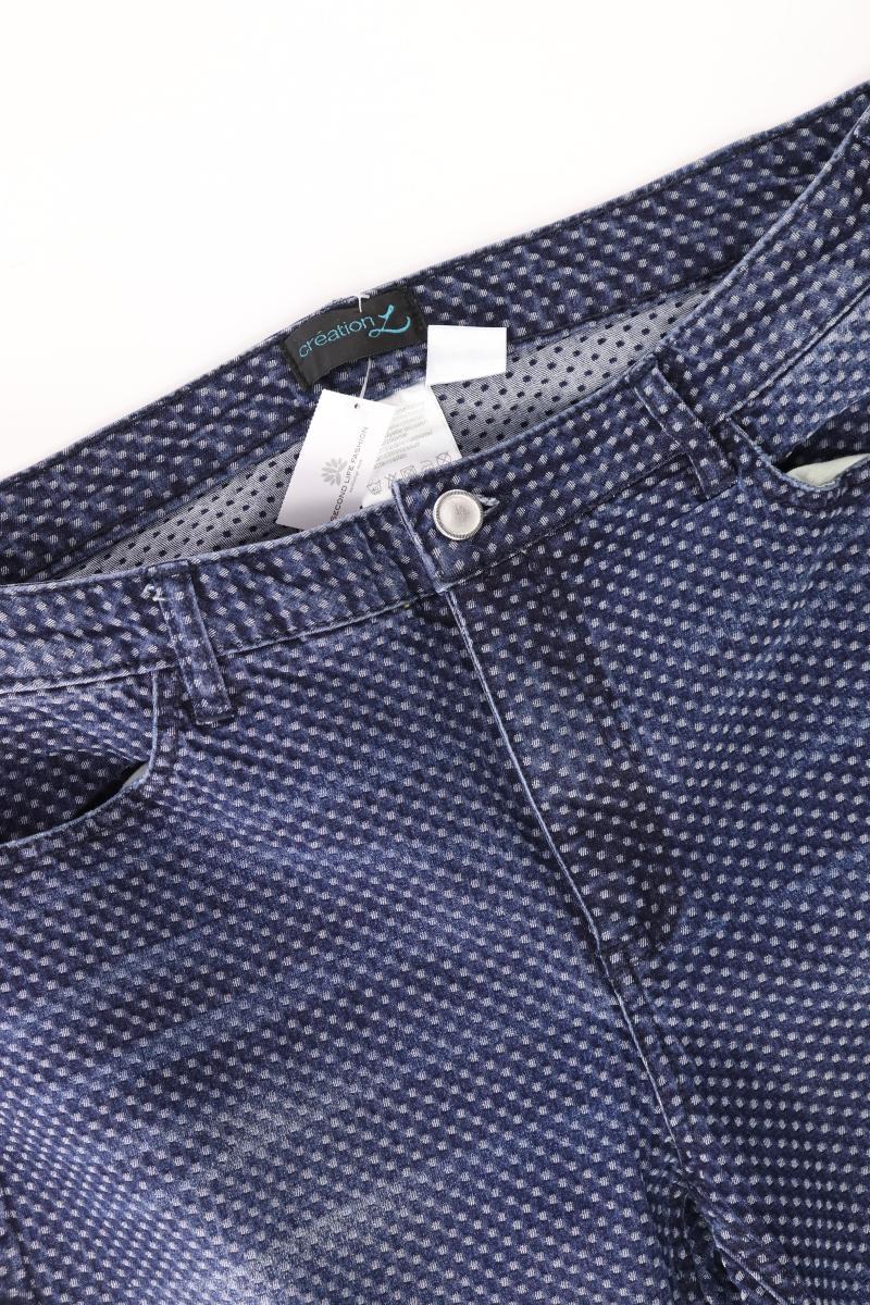 Création L. Jeans Gr. 42 blau aus Baumwolle - Image 3
